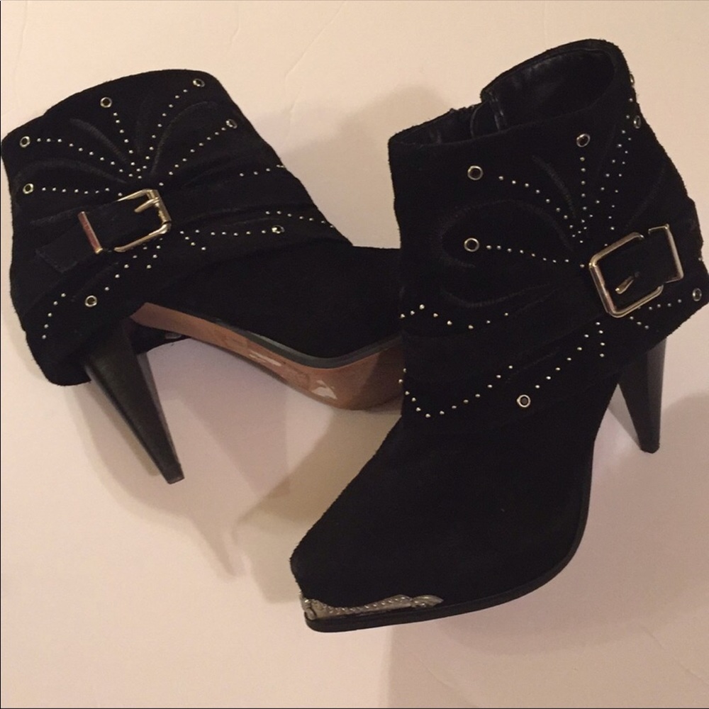 Fun western bootie by Miranda Lambert high heel